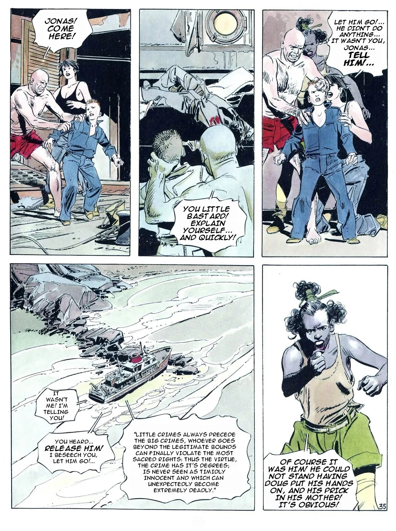 The Survivor 03 [Paul Gillon] - Page 39