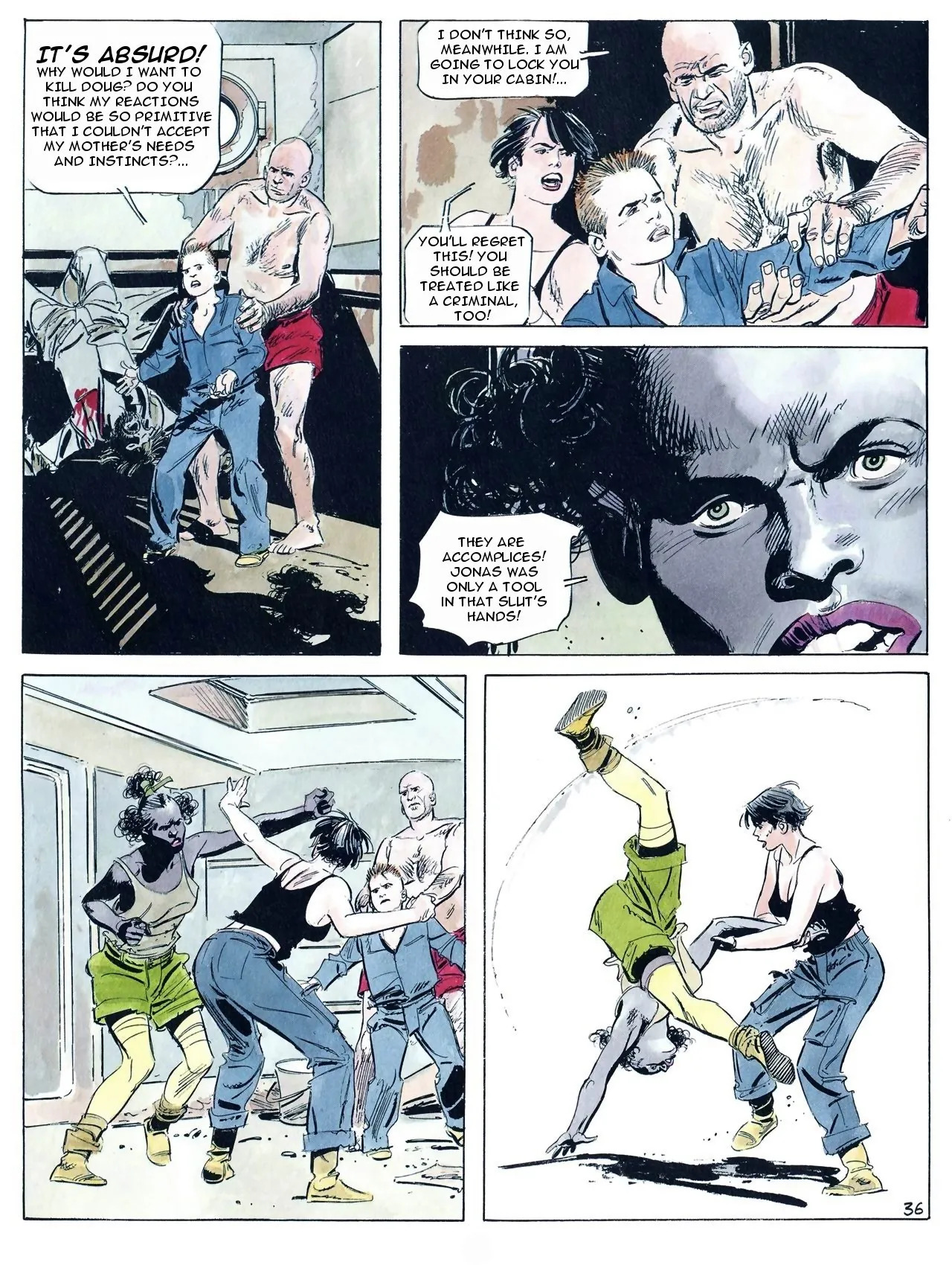 The Survivor 03 [Paul Gillon] - Page 40