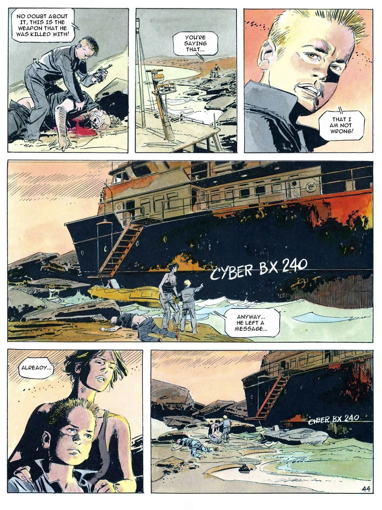 The Survivor 03 [Paul Gillon] - Page 48