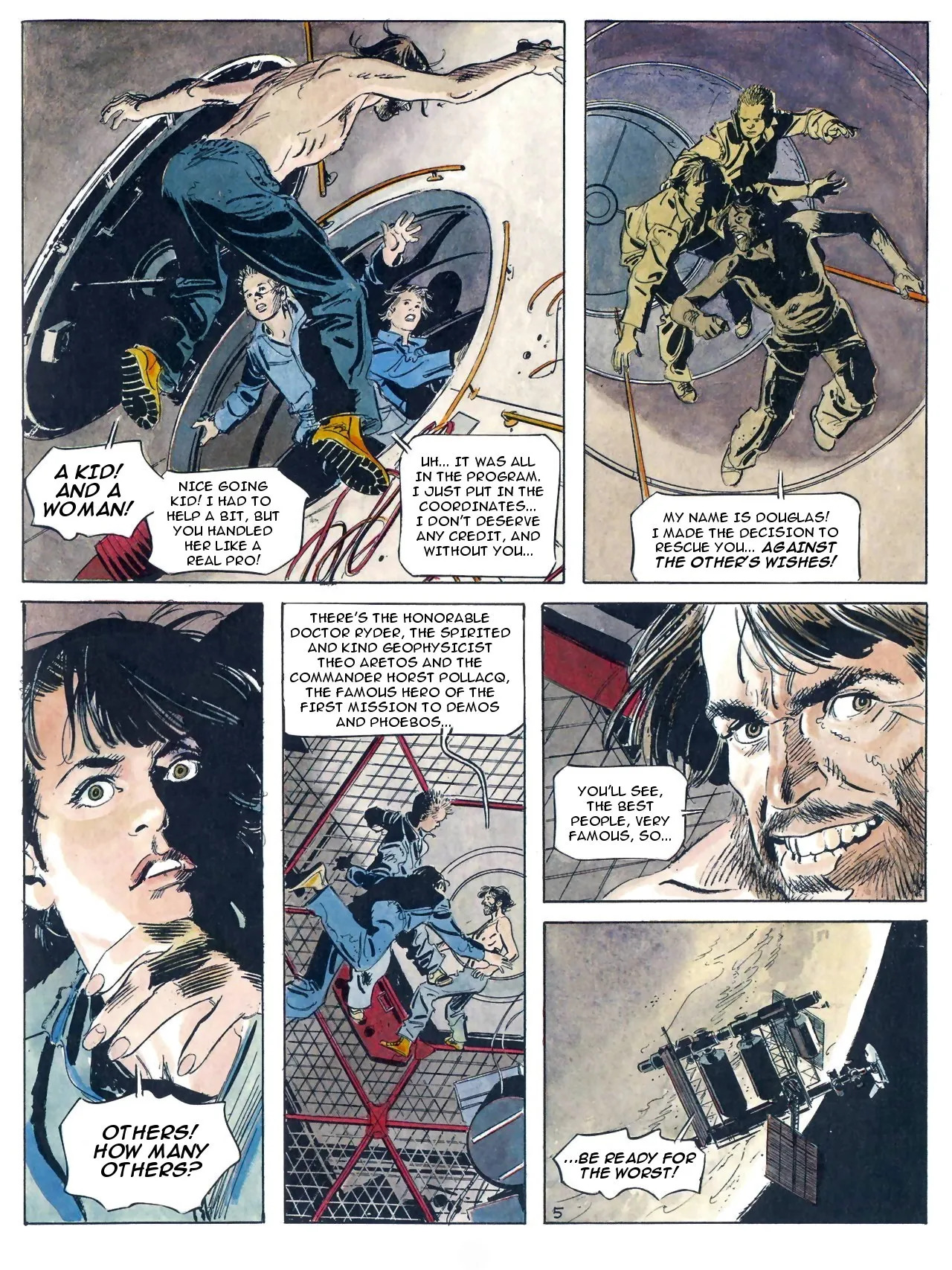The Survivor 03 [Paul Gillon] - Page 9