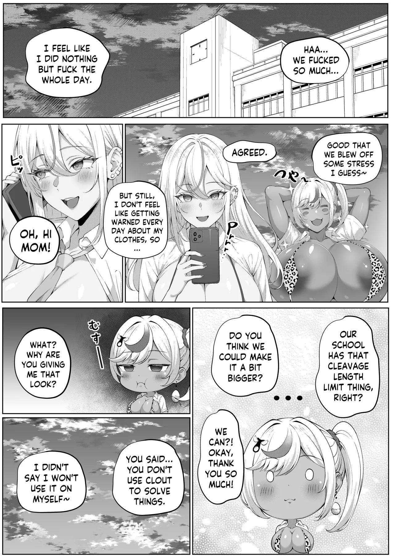 [Byururun★Youkeijou (Beruru)] Dekachin Futanari Gal ~Suzu-chan no Chi Nichijou~ (English) [Digital] - Page 44