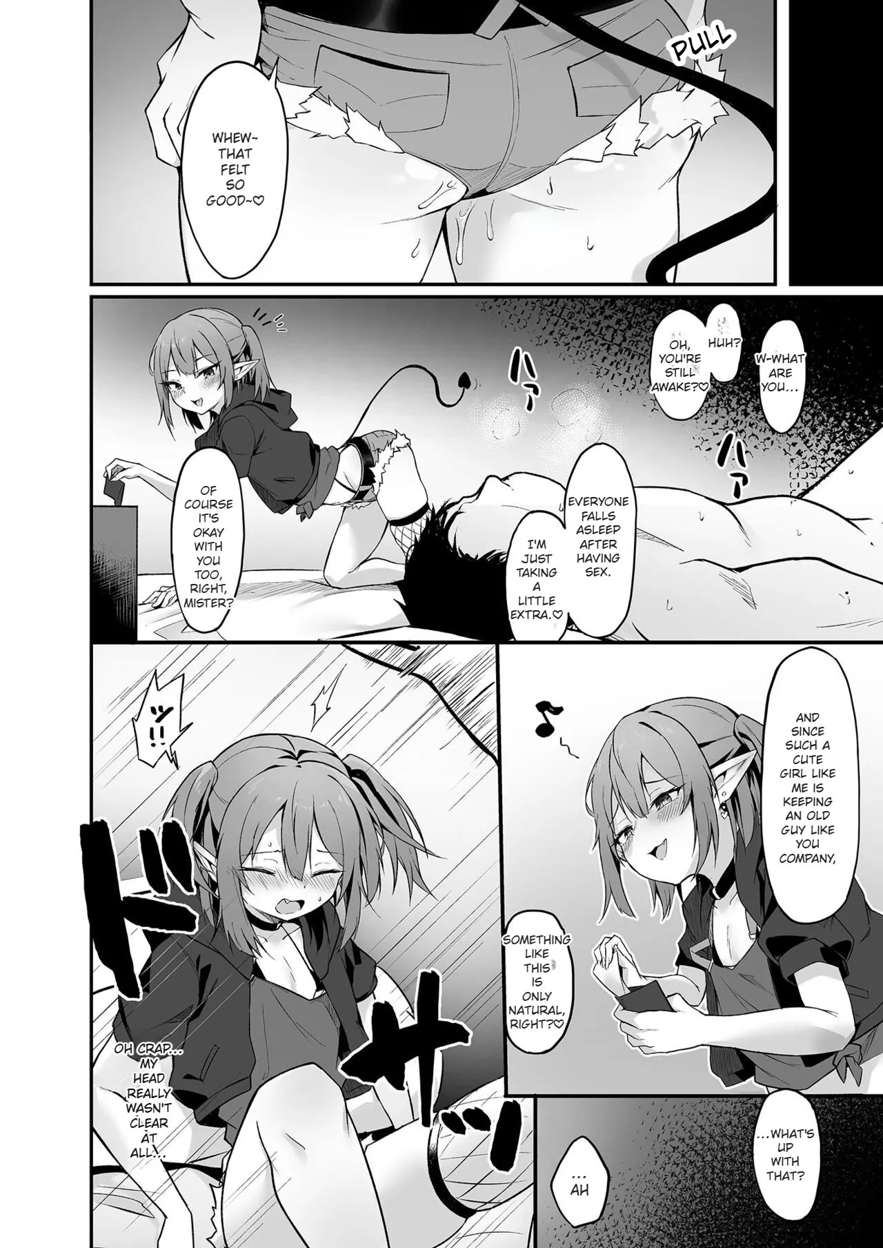 [Shinoya (Oshino)] Mesugaki Succubus ga Oji-san ni Wakaraserareru Hanashi [Digital][machine translated english] - Page 14