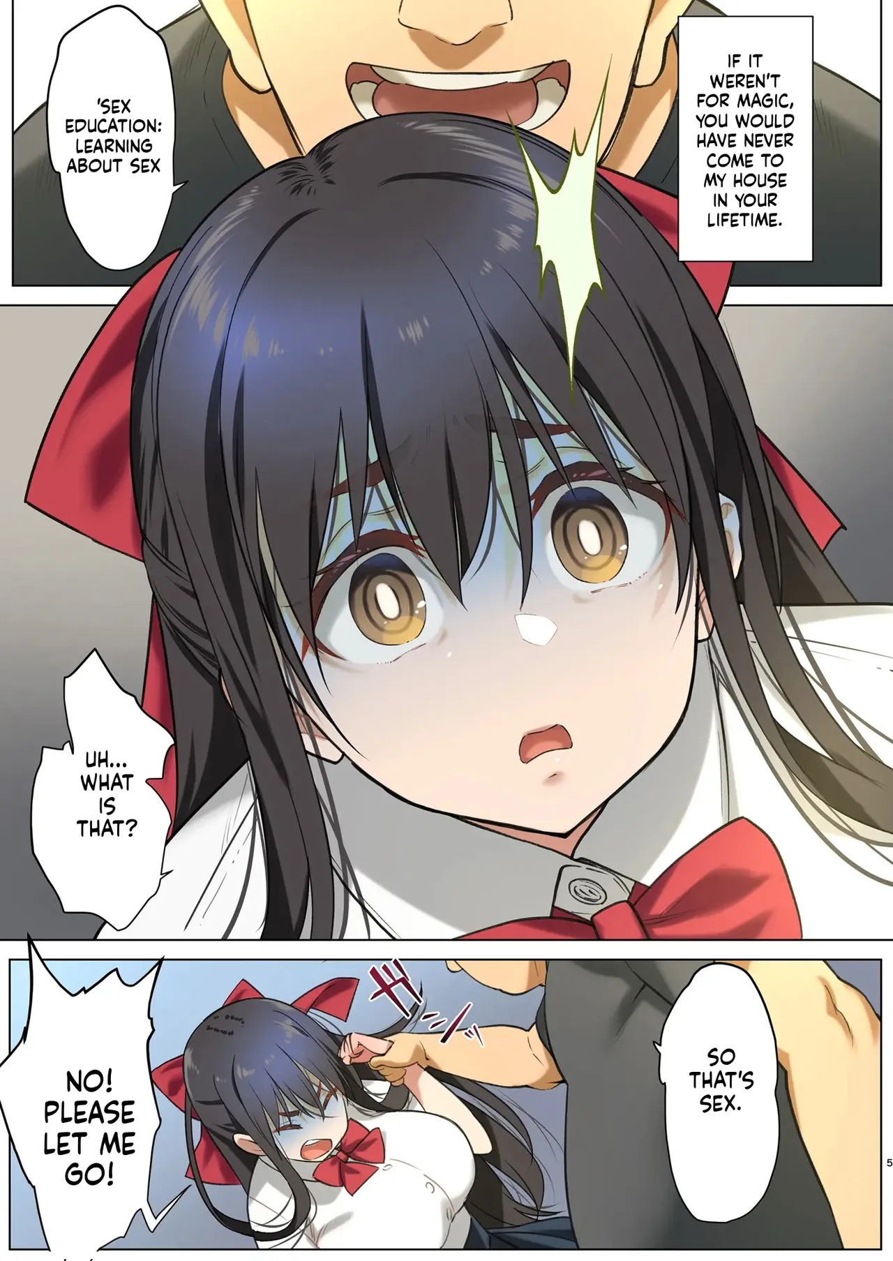 [Nama Cream Biyori (Nanase Meruchi)] Inma ni Natta Ore ga Majime Kyonyuu JK o Saimin H de Kairaku Ochisasete Mita | I, Now a Demon, Tried Hypnotizing a Big-Breasted High School Girl into Pleasure [English] [MTL] [Digital] - Page 4