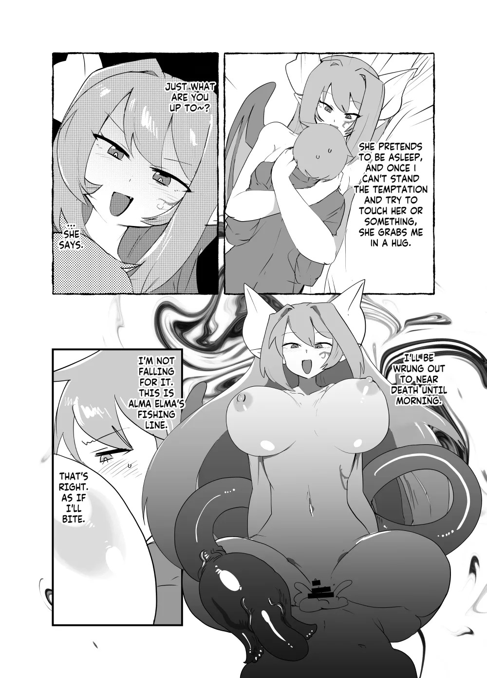 [Setouchi Pharm (Setouchi)] Monster Girl Quest! 4-Koma & Erotic Manga Theater: Spoiler Edition 2 [English] [Digital] - Page 11
