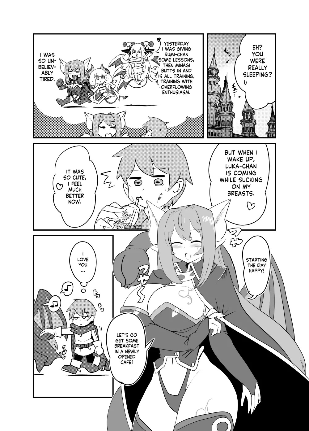 [Setouchi Pharm (Setouchi)] Monster Girl Quest! 4-Koma & Erotic Manga Theater: Spoiler Edition 2 [English] [Digital] - Page 21