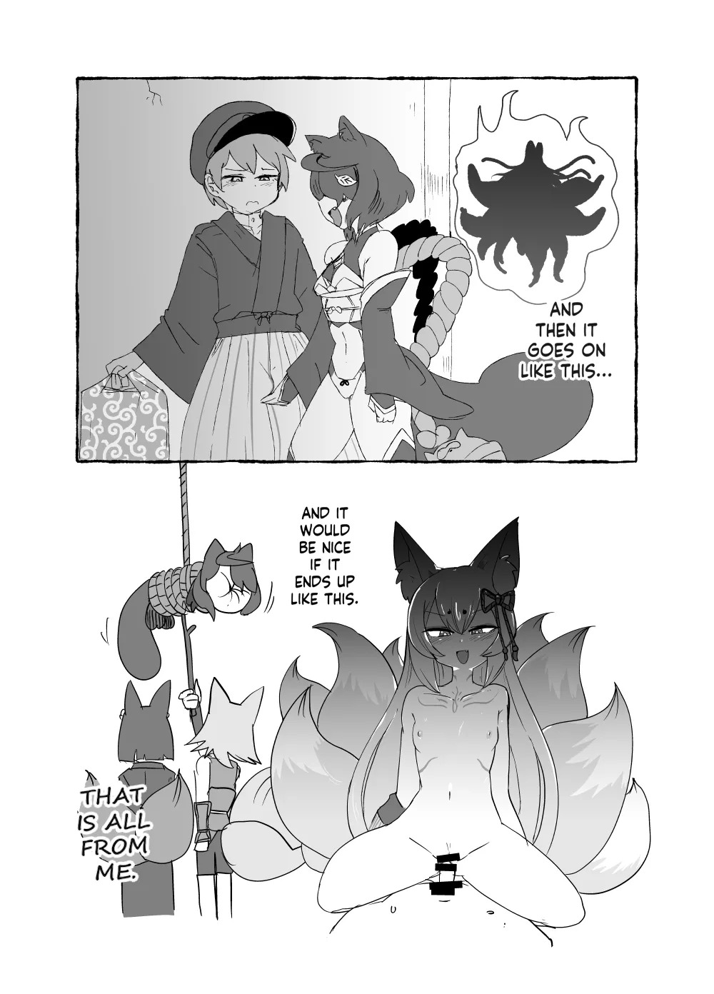 [Setouchi Pharm (Setouchi)] Monster Girl Quest! 4-Koma & Erotic Manga Theater: Spoiler Edition 2 [English] [Digital] - Page 24