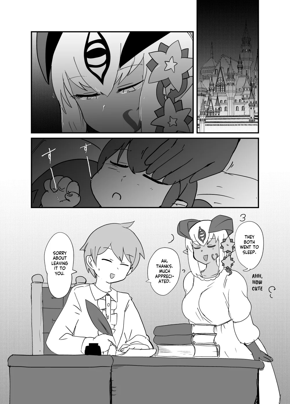 [Setouchi Pharm (Setouchi)] Monster Girl Quest! 4-Koma & Erotic Manga Theater: Spoiler Edition 2 [English] [Digital] - Page 27