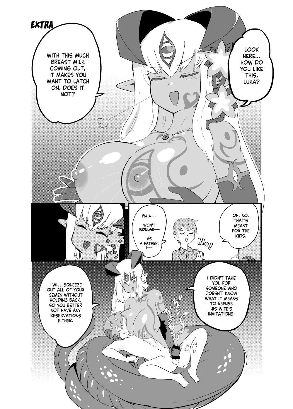 [Setouchi Pharm (Setouchi)] Monster Girl Quest! 4-Koma & Erotic Manga Theater: Spoiler Edition 2 [English] [Digital] - Page 33