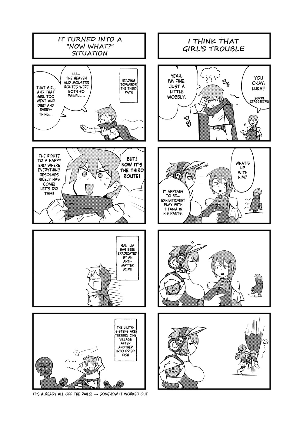 [Setouchi Pharm (Setouchi)] Monster Girl Quest! 4-Koma & Erotic Manga Theater: Spoiler Edition 2 [English] [Digital] - Page 41