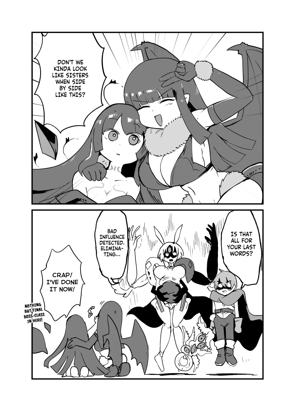 [Setouchi Pharm (Setouchi)] Monster Girl Quest! 4-Koma & Erotic Manga Theater: Spoiler Edition 2 [English] [Digital] - Page 9