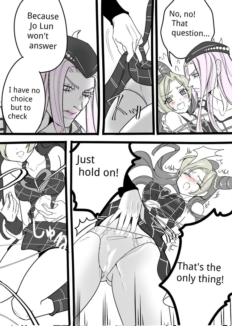 [A Umadzura.] (1)Anna Sui and Jo Lun's manga f(JoJo's Bizarre Adventure) - Page 12
