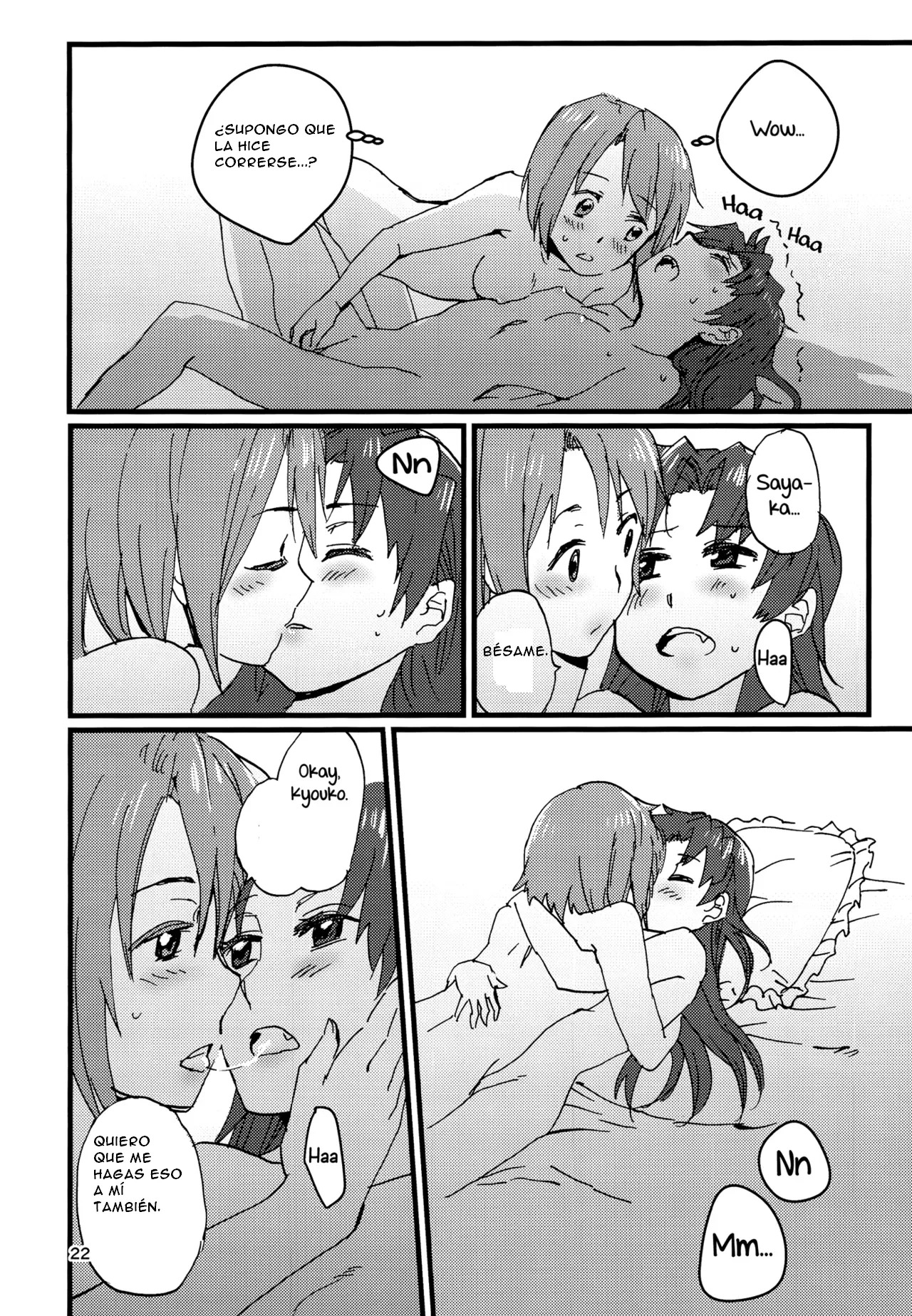 (C89) [Super Sentou (fukutarou)] Our Dreams Tonight Will Be Sweet (Puella Magi Madoka Magica) [SPANISH] [CristoferDeLosAndes] - Page 26