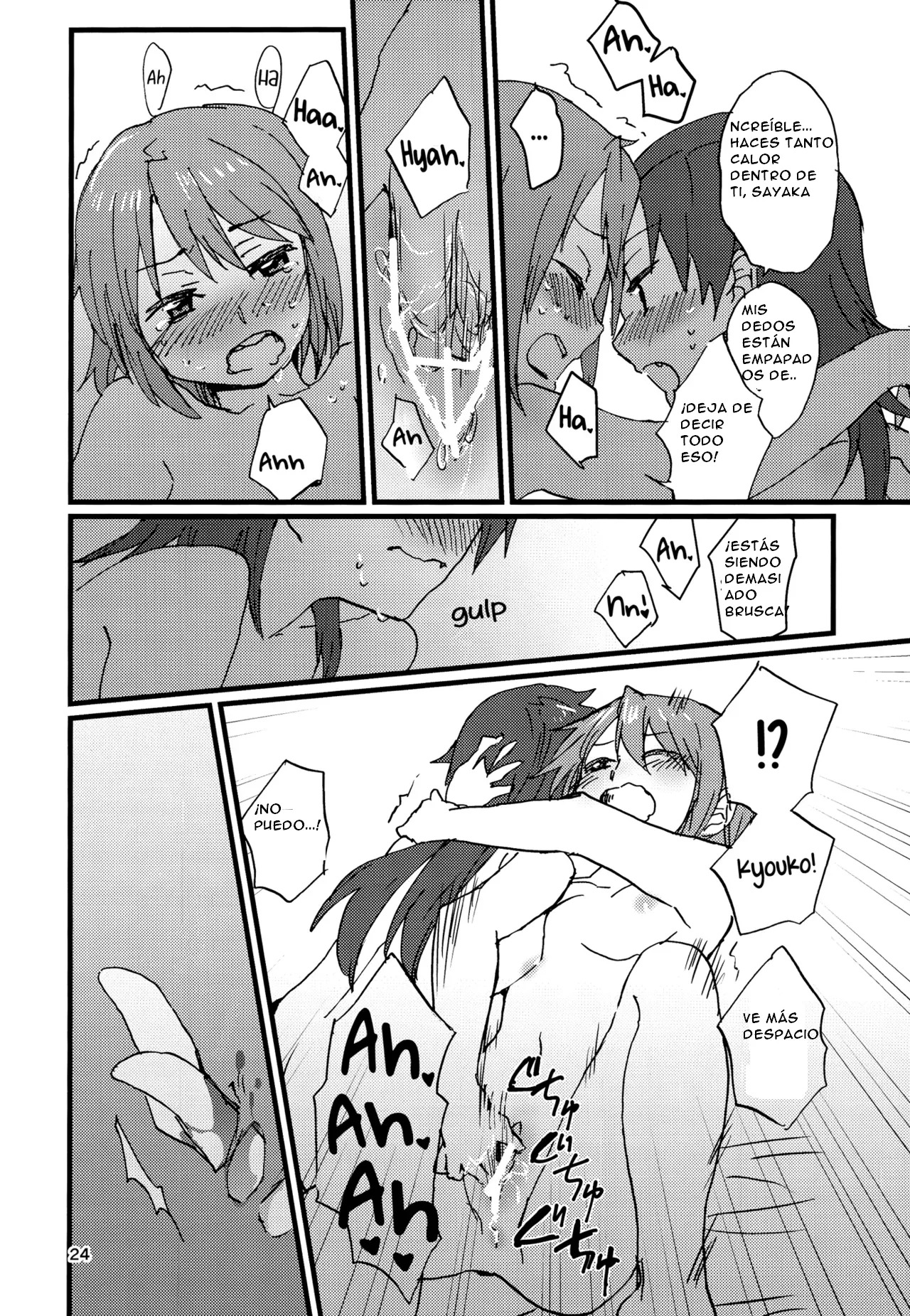 (C89) [Super Sentou (fukutarou)] Our Dreams Tonight Will Be Sweet (Puella Magi Madoka Magica) [SPANISH] [CristoferDeLosAndes] - Page 28