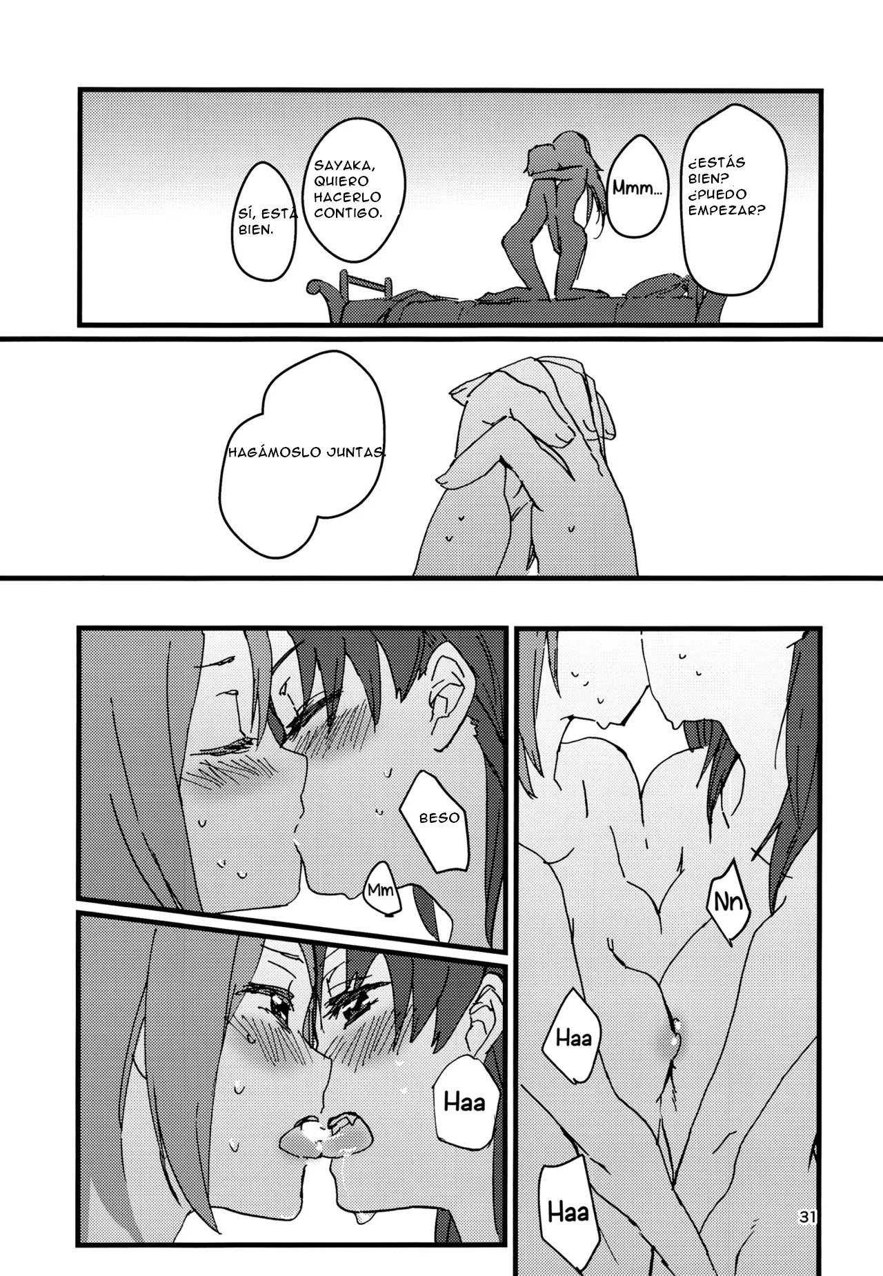 (C89) [Super Sentou (fukutarou)] Our Dreams Tonight Will Be Sweet (Puella Magi Madoka Magica) [SPANISH] [CristoferDeLosAndes] - Page 35