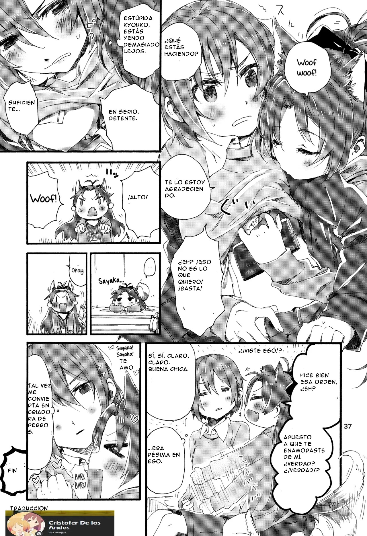 (C89) [Super Sentou (fukutarou)] Our Dreams Tonight Will Be Sweet (Puella Magi Madoka Magica) [SPANISH] [CristoferDeLosAndes] - Page 41