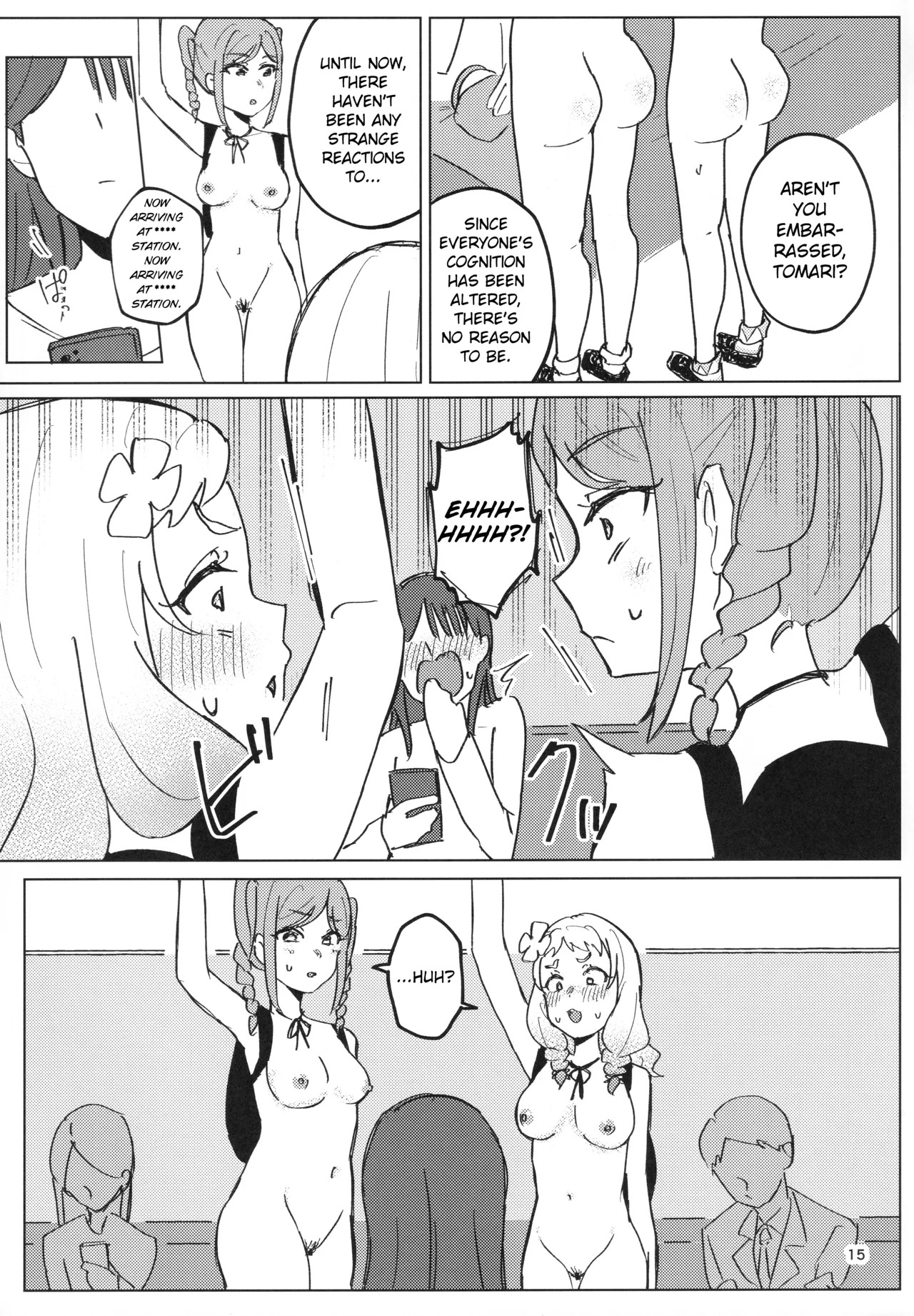 (C107) [Ujita Honpo (Ujita Hajime)] Zenra Toukou ga Standard desu | Going to School Naked is the Standard (Love Live! Superstar!!) [English] - Page 16