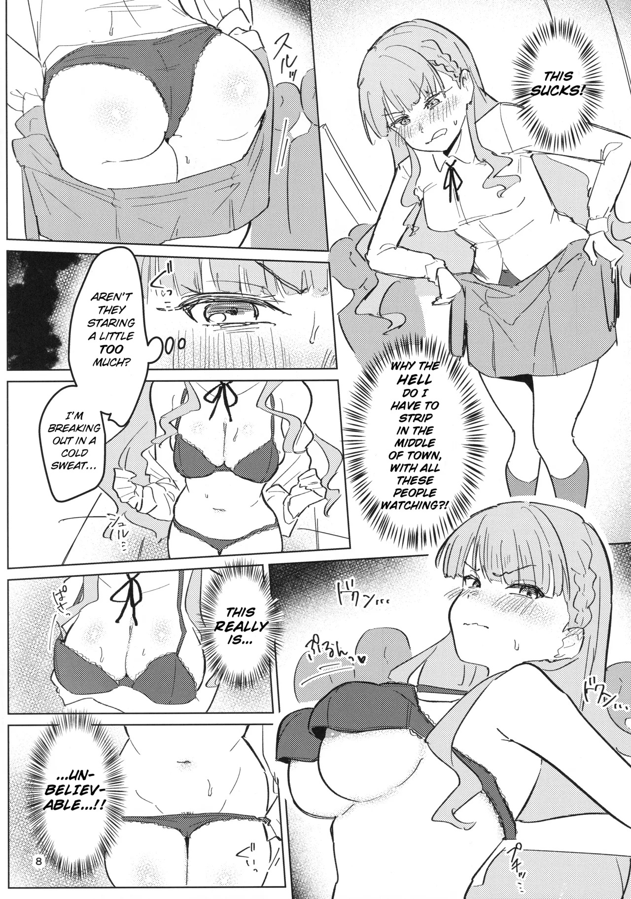 (C107) [Ujita Honpo (Ujita Hajime)] Zenra Toukou ga Standard desu | Going to School Naked is the Standard (Love Live! Superstar!!) [English] - Page 9