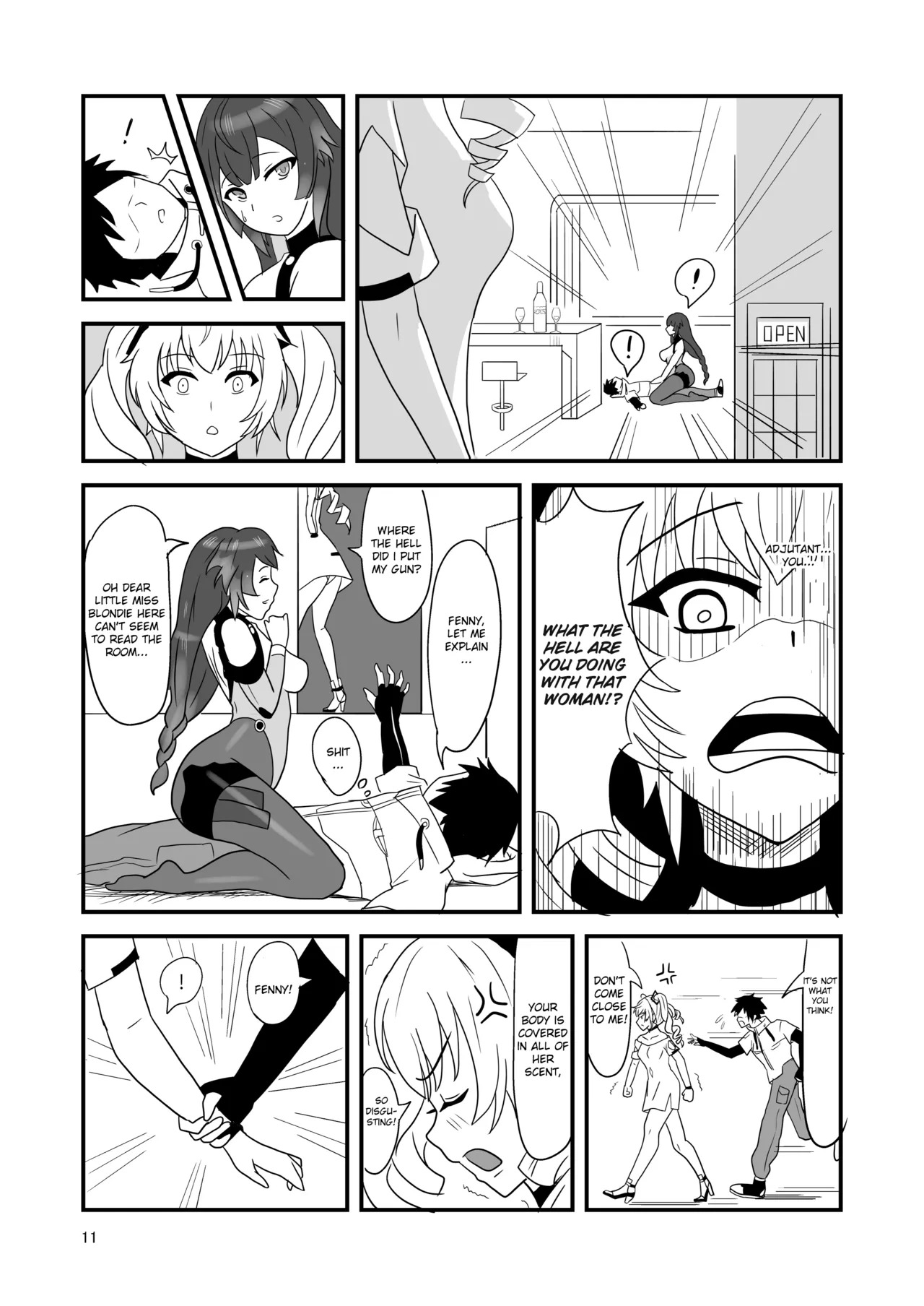 [Vin's Art] Snowbreak: Suppressed Desires ~S○OWBREAK HAREM BASE (Snowbreak: Containment Zone) [English] - Page 13