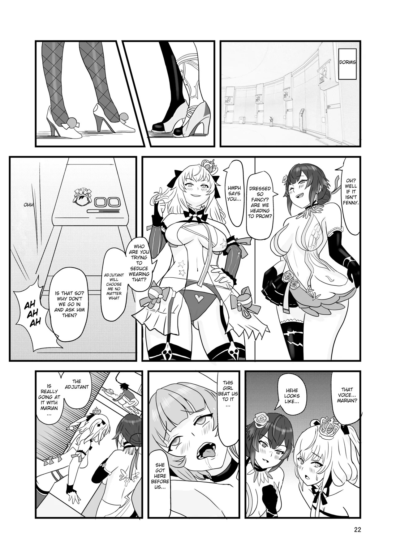 [Vin's Art] Snowbreak: Suppressed Desires ~S○OWBREAK HAREM BASE (Snowbreak: Containment Zone) [English] - Page 24