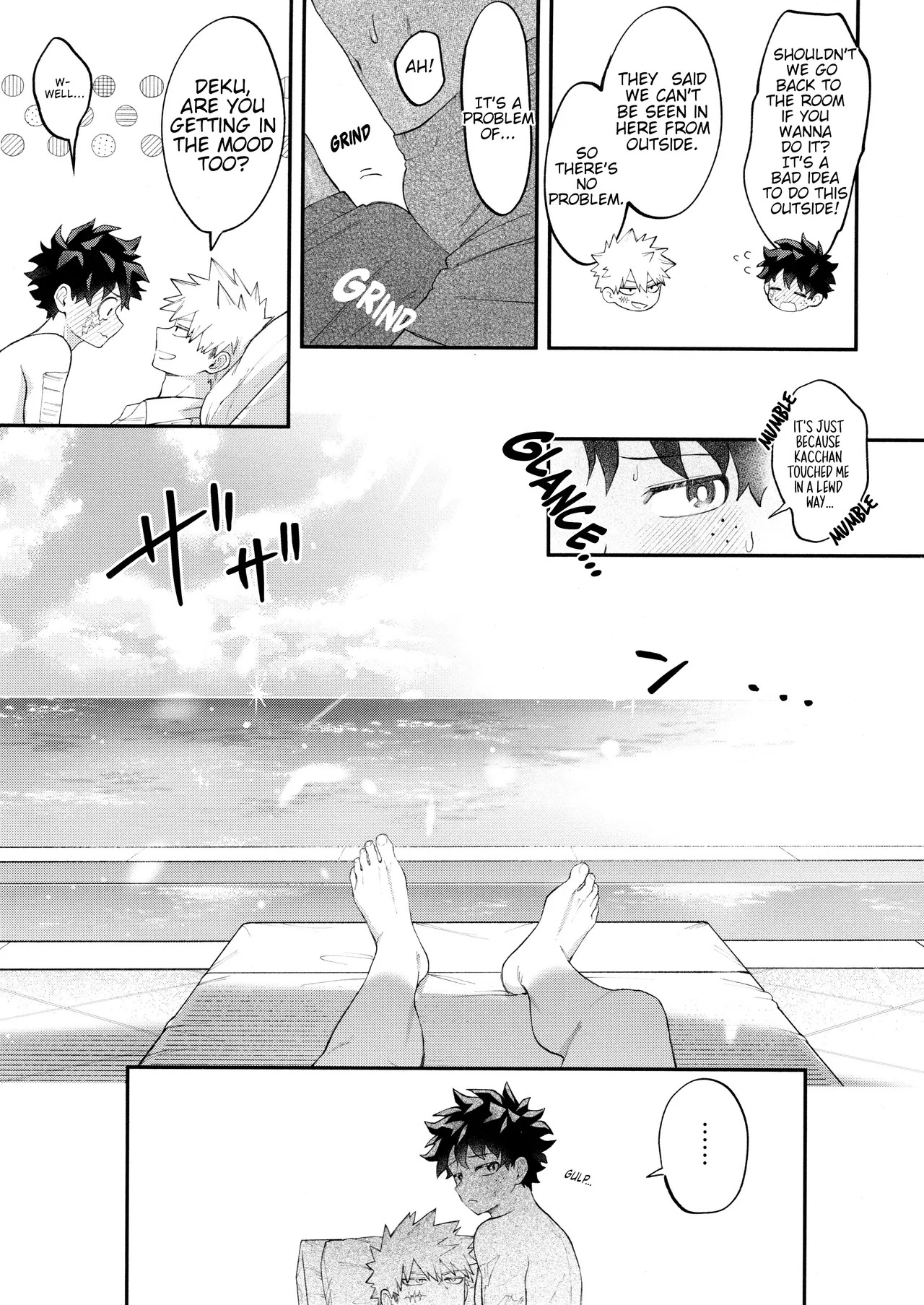 [Melon Soda (nayuno)] SkyHoneymoon (Boku no Hero Academia) [English] - Page 10