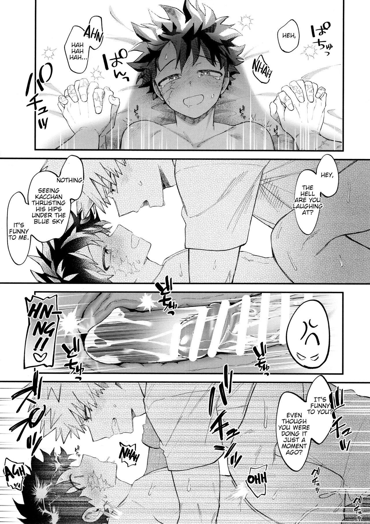 [Melon Soda (nayuno)] SkyHoneymoon (Boku no Hero Academia) [English] - Page 20
