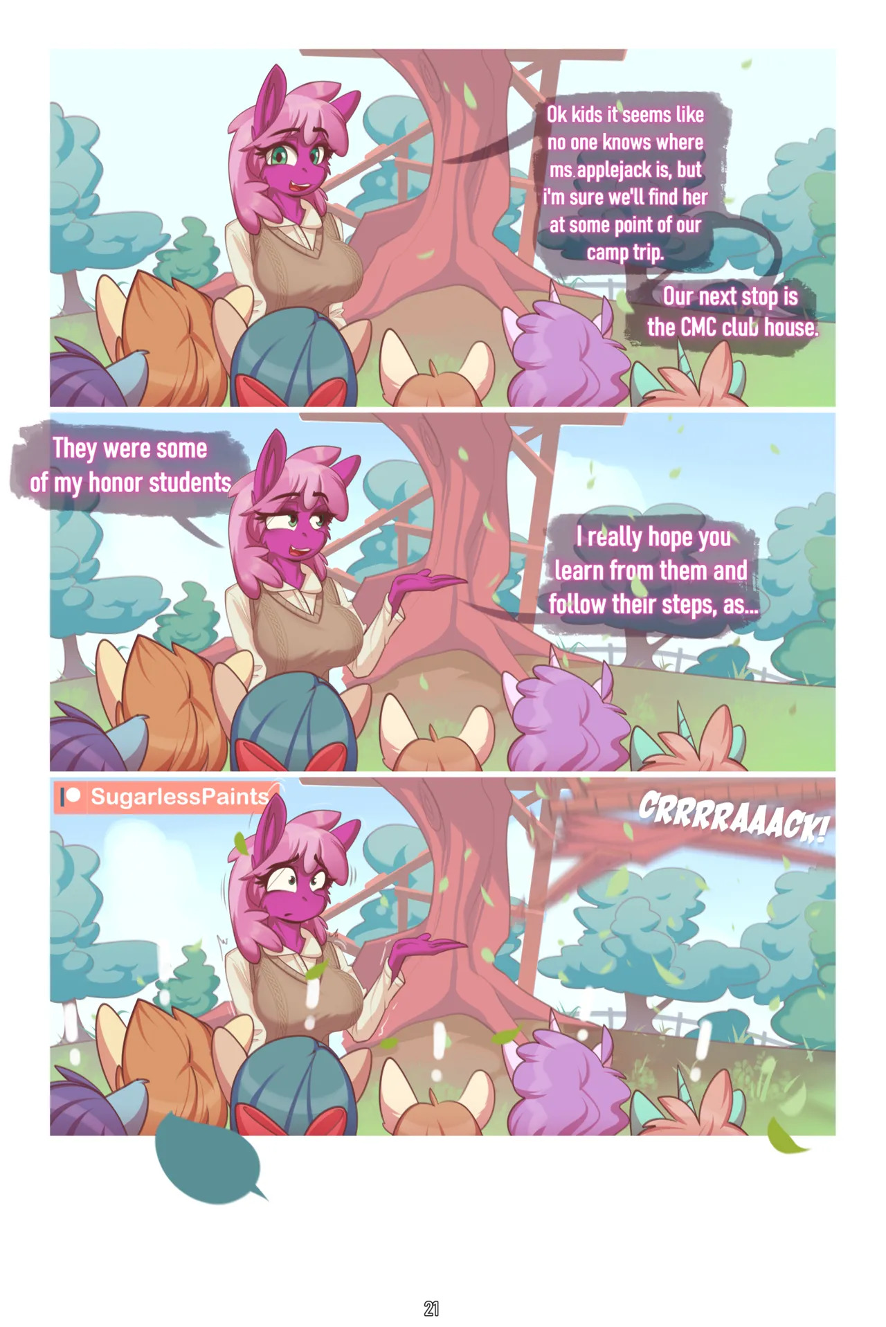 [Sugarlesspaints] Earning Your Stripes (My Little Pony Friendship is Magic) - Page 21