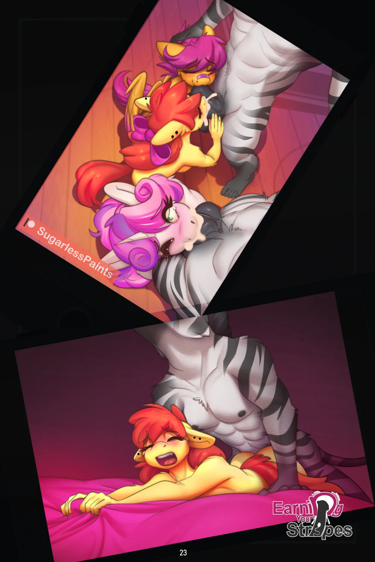 [Sugarlesspaints] Earning Your Stripes (My Little Pony Friendship is Magic) - Page 33