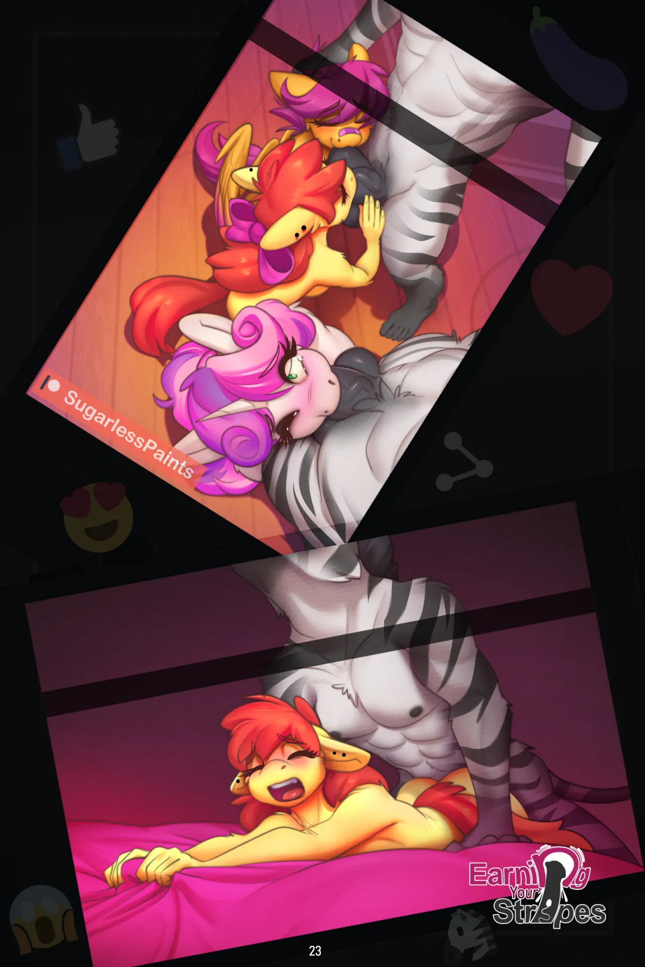[Sugarlesspaints] Earning Your Stripes (My Little Pony Friendship is Magic) - Page 34