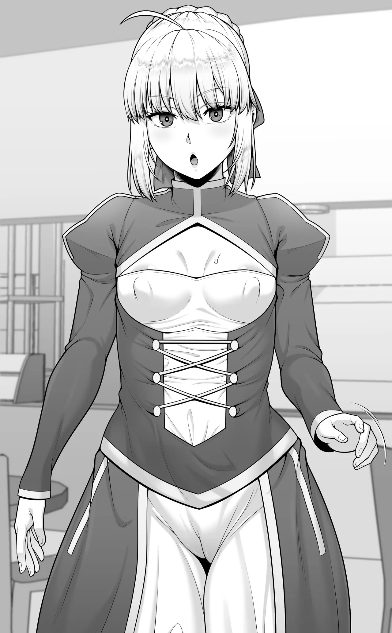 [青ばなな] FGO セイバーアルトリア カルデアの危機を救うために爆乳化母乳噴射アクメする騎士王 (Fate/Grand Order) - Page 13