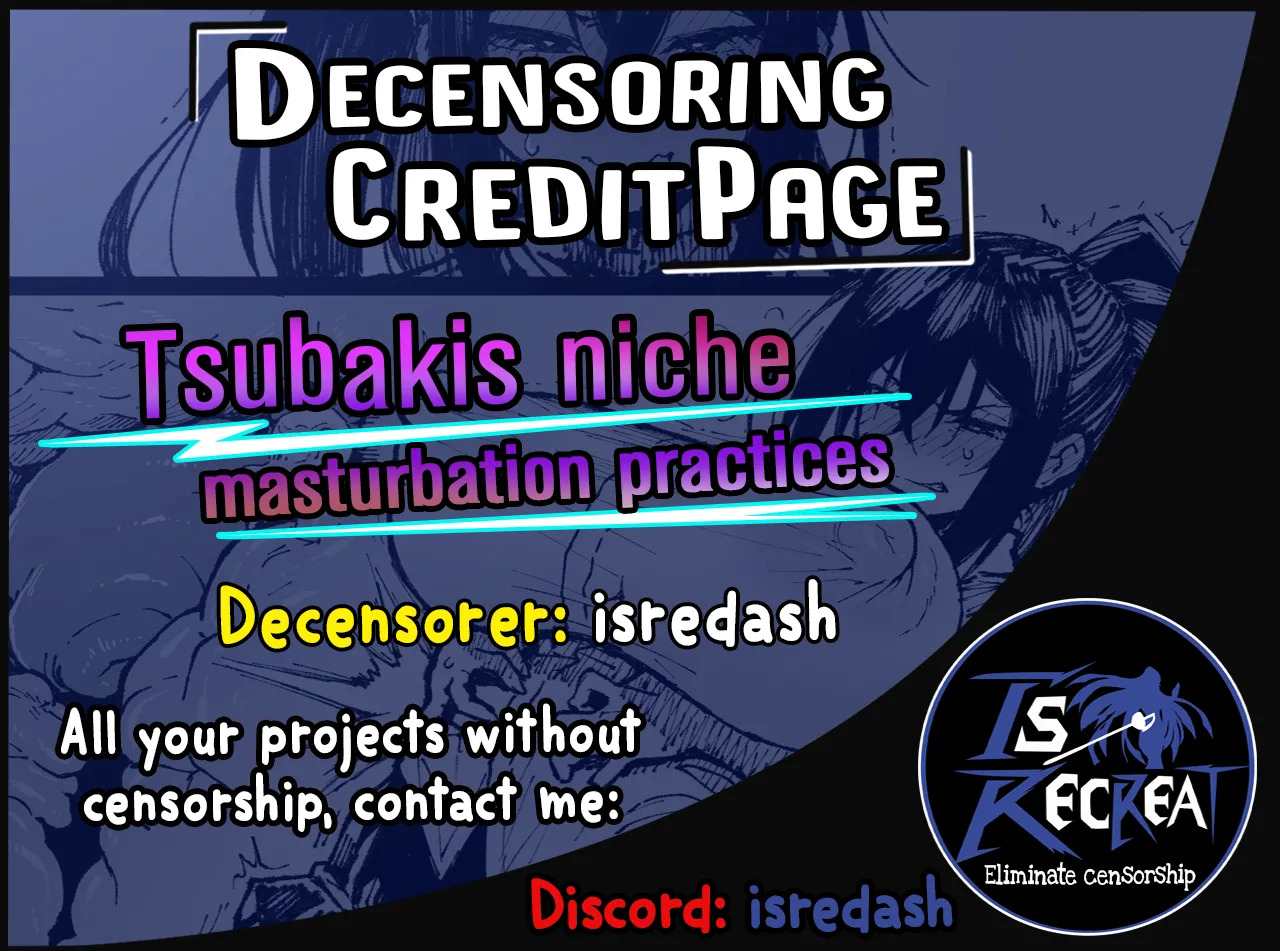 [Ahemaru] Nicchi na Seishori shiteru Tsubaki-san | Tsubakis niche masturbation practices [English] [Fallen Games] [Decensored] - Page 13