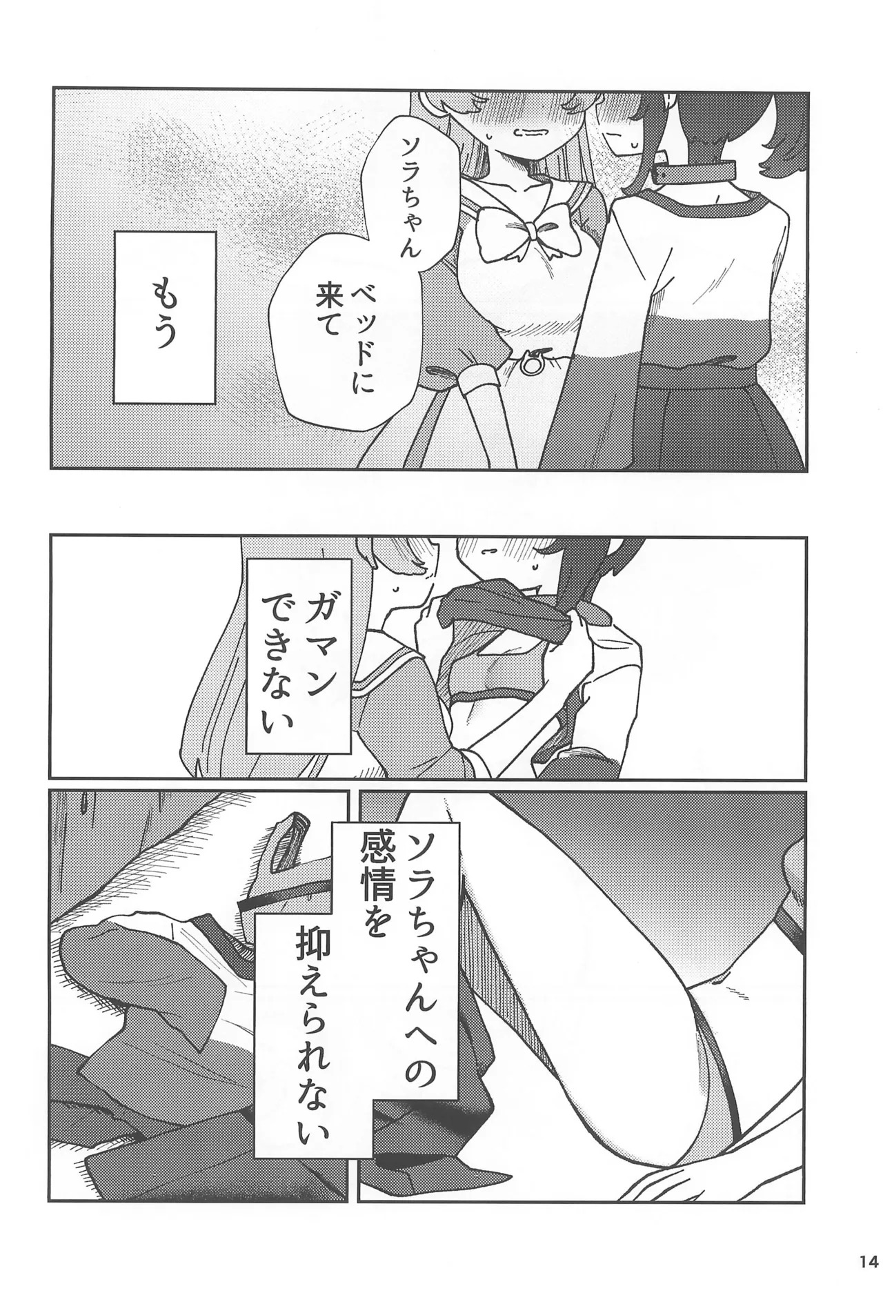 (C102) [Tim Pam Pon Pam (Tsubura Kei)] Ai de Ai de Bisque Doll (Hirogaru Sky! Precure) - Page 14