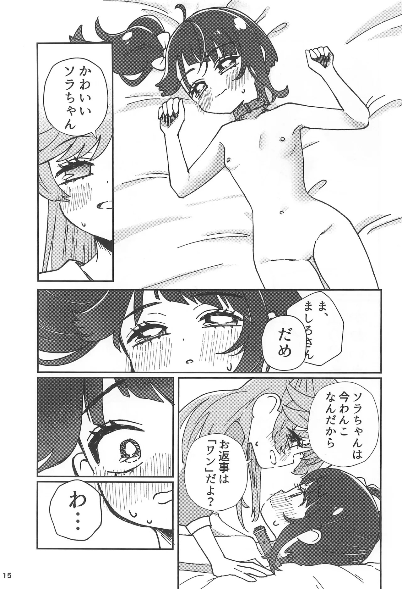 (C102) [Tim Pam Pon Pam (Tsubura Kei)] Ai de Ai de Bisque Doll (Hirogaru Sky! Precure) - Page 15