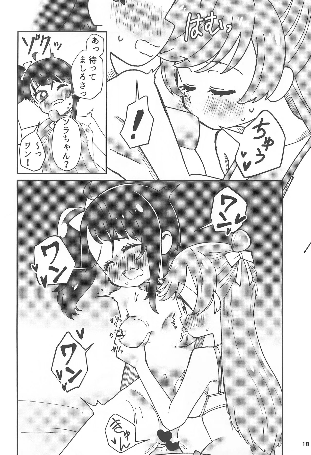 (C102) [Tim Pam Pon Pam (Tsubura Kei)] Ai de Ai de Bisque Doll (Hirogaru Sky! Precure) - Page 18