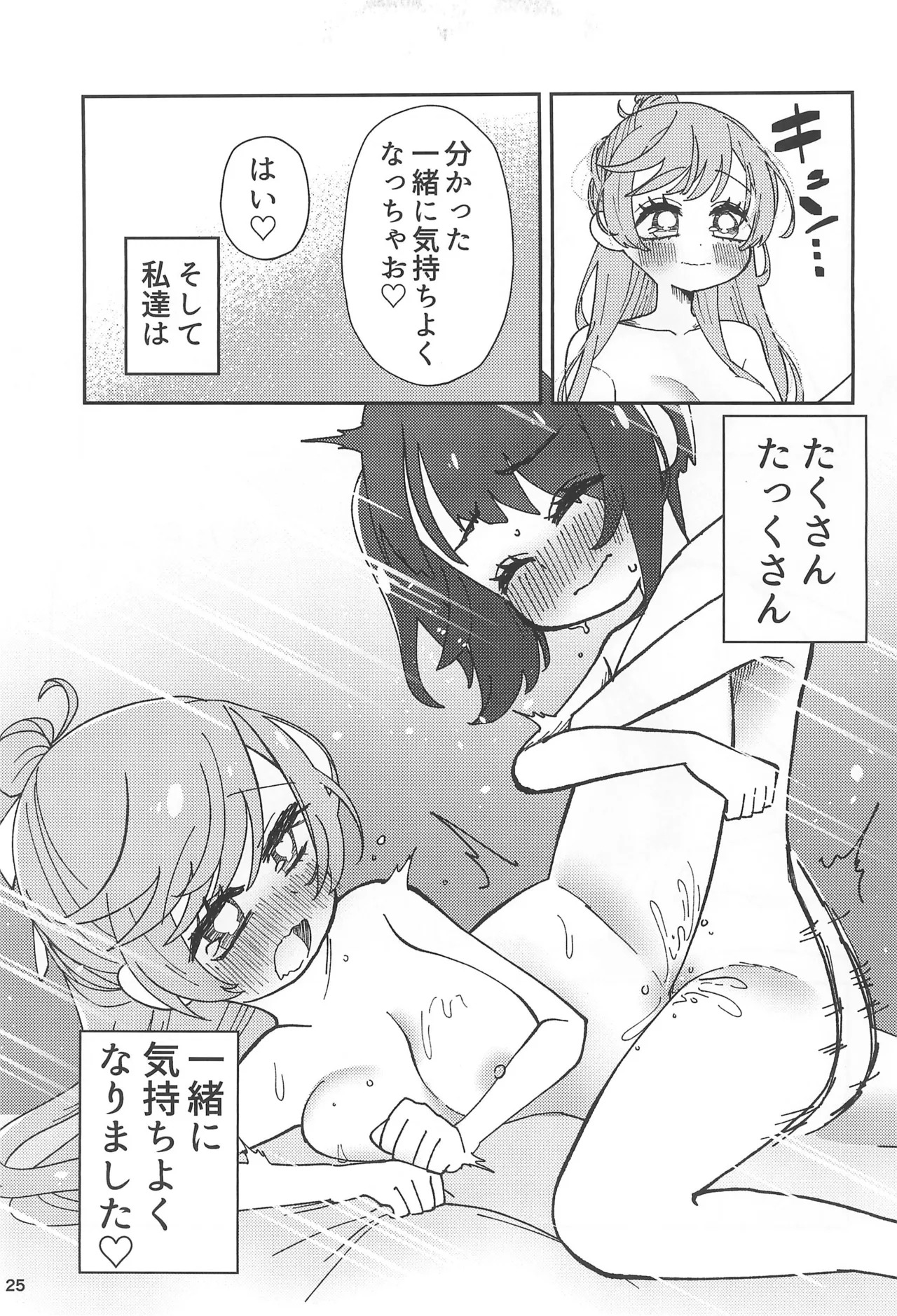 (C102) [Tim Pam Pon Pam (Tsubura Kei)] Ai de Ai de Bisque Doll (Hirogaru Sky! Precure) - Page 25
