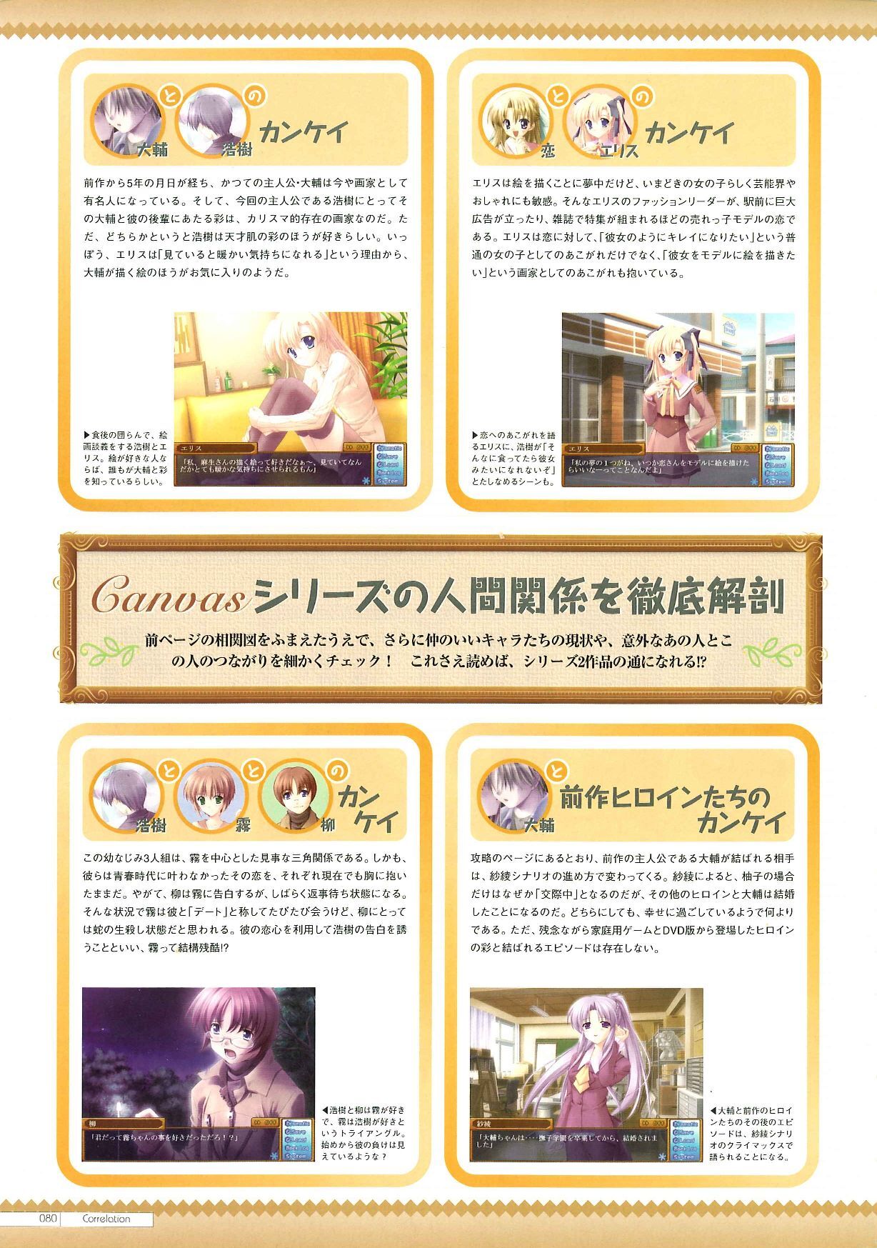 Canvas2 ～茜色のパレット～ ビジュアルファンブック - Page 71
