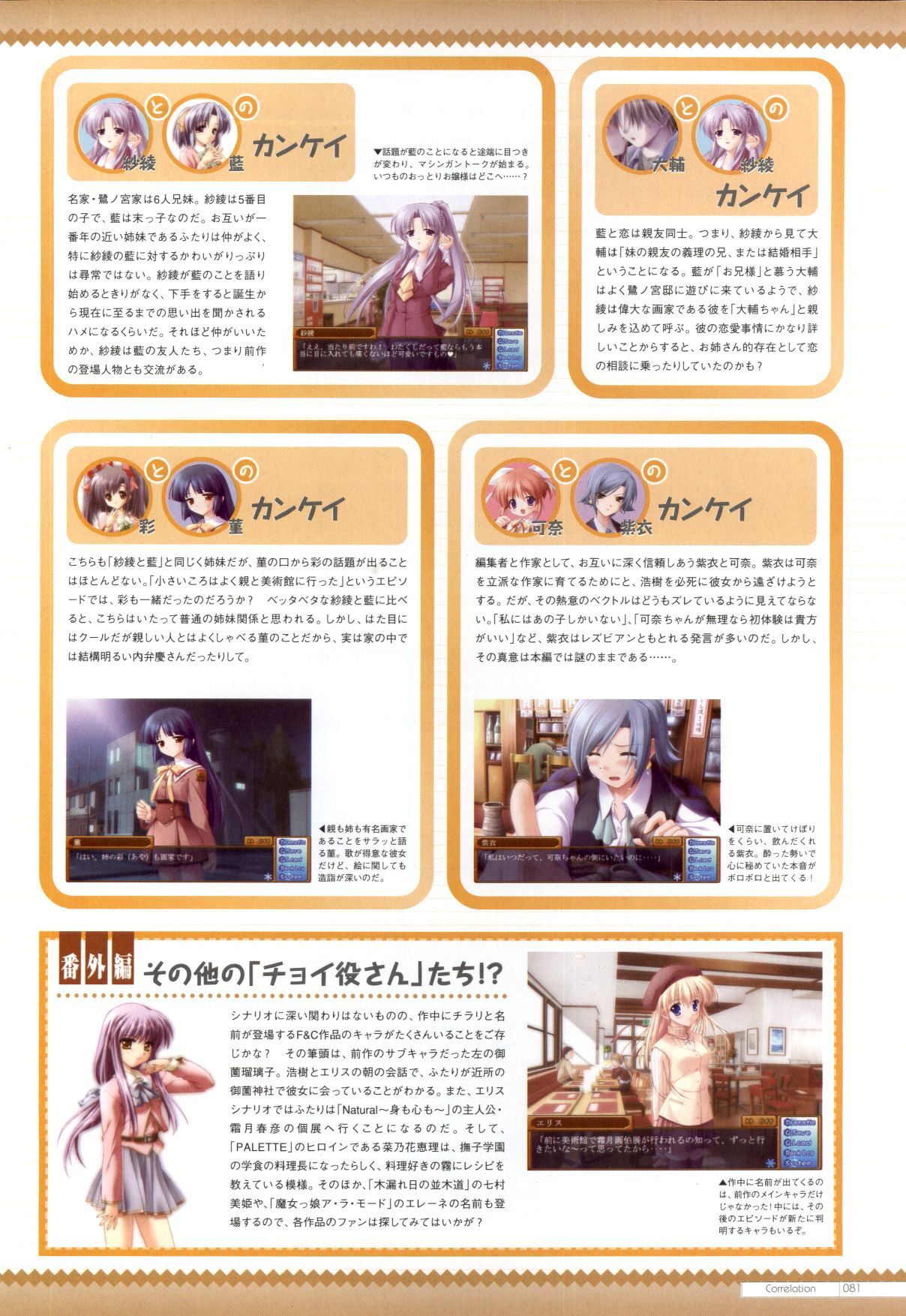 Canvas2 ～茜色のパレット～ ビジュアルファンブック - Page 72