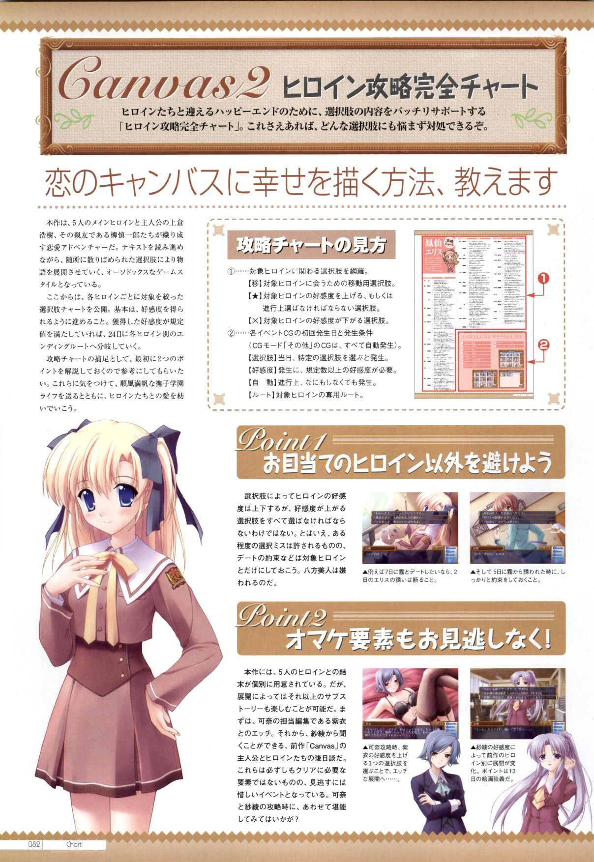 Canvas2 ～茜色のパレット～ ビジュアルファンブック - Page 73
