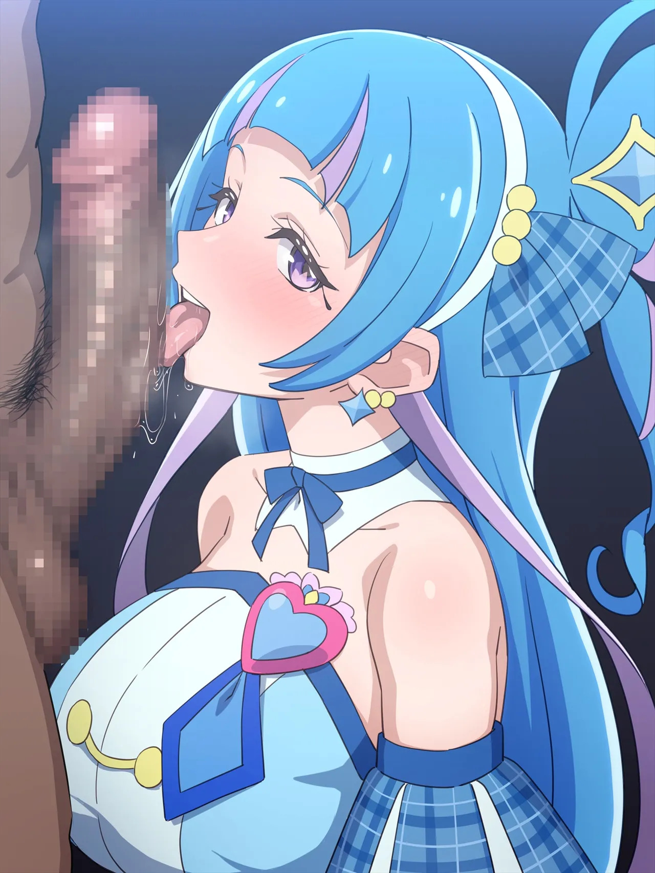 [Tedaingu (Tedain)] Cheki Colle ♡ Oshi Idol ga Echiechi FanSe ♡ Jikihitsu Cheki Collection ♡ (Kimi to Idol PreCure) [English] - Page 136