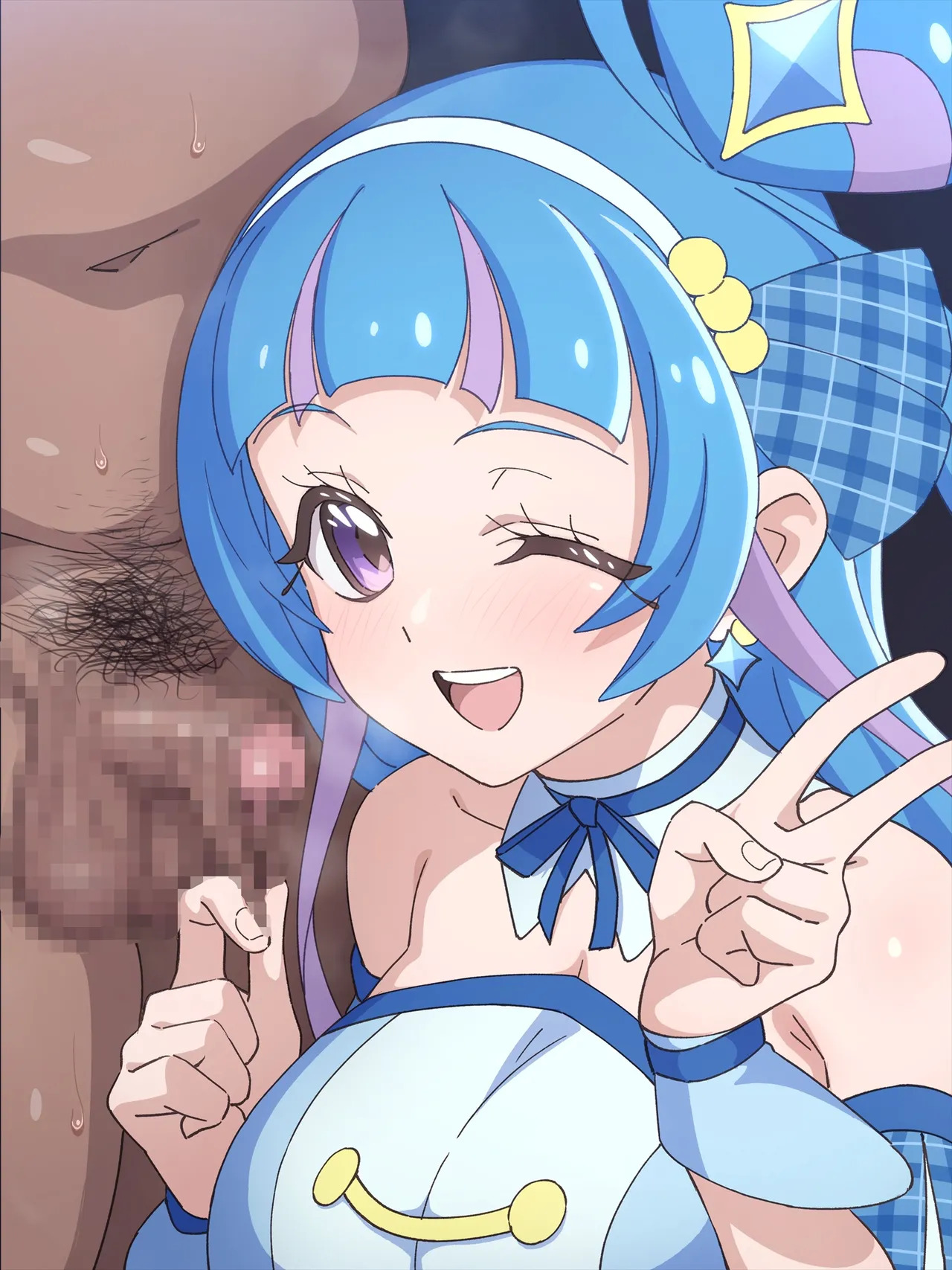 [Tedaingu (Tedain)] Cheki Colle ♡ Oshi Idol ga Echiechi FanSe ♡ Jikihitsu Cheki Collection ♡ (Kimi to Idol PreCure) [English] - Page 159