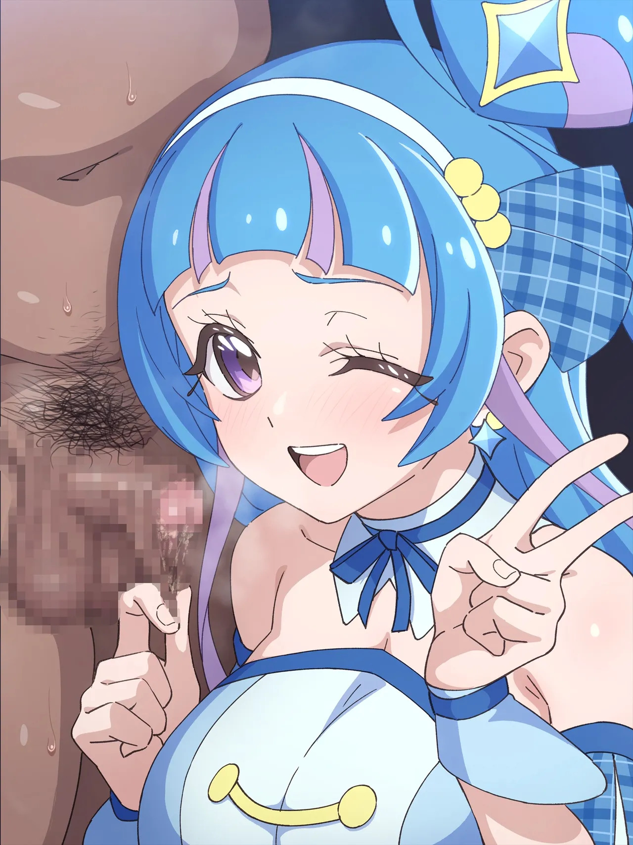 [Tedaingu (Tedain)] Cheki Colle ♡ Oshi Idol ga Echiechi FanSe ♡ Jikihitsu Cheki Collection ♡ (Kimi to Idol PreCure) - Page 161