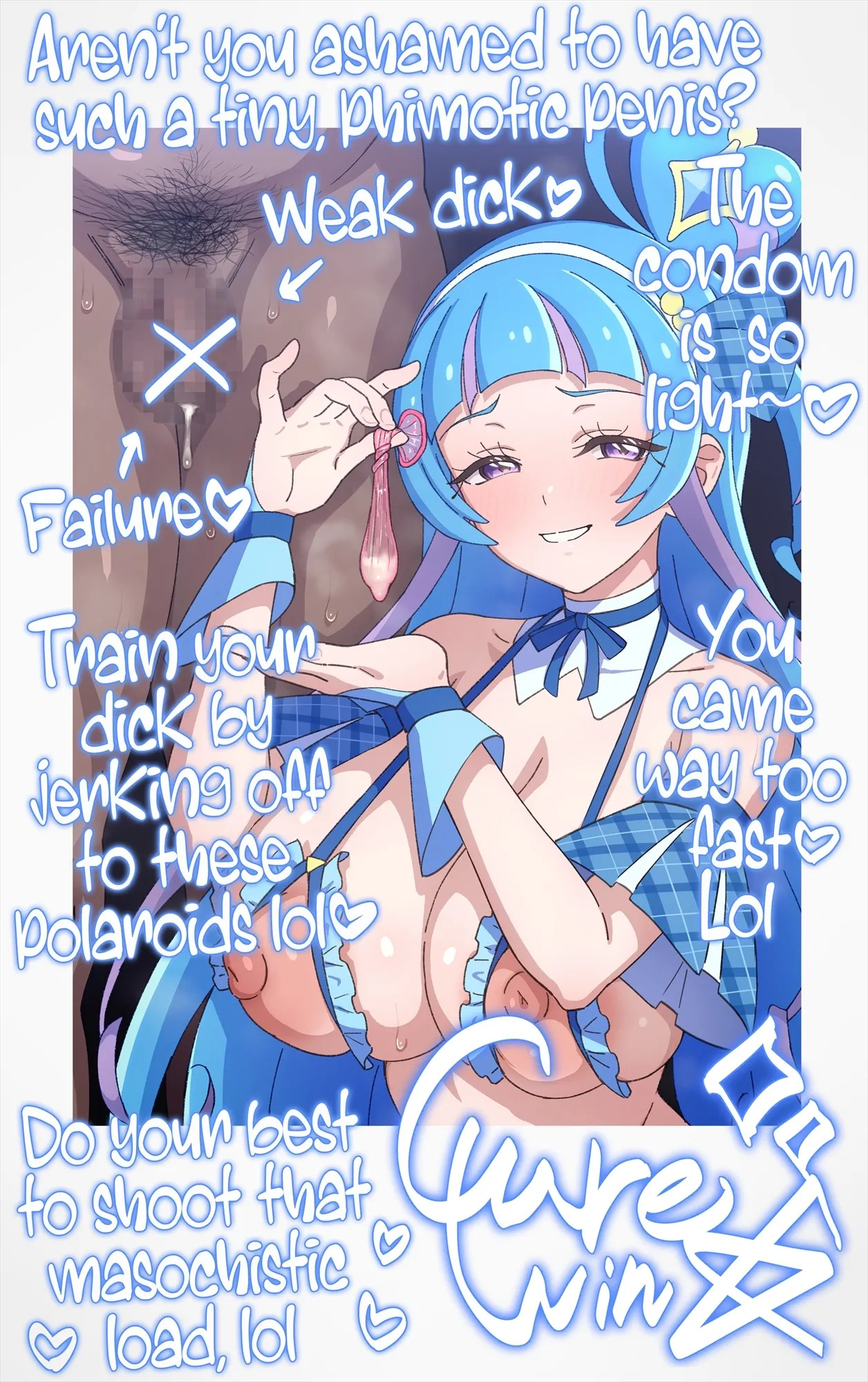 [Tedaingu (Tedain)] Cheki Colle ♡ Oshi Idol ga Echiechi FanSe ♡ Jikihitsu Cheki Collection ♡ (Kimi to Idol PreCure) [Japanese, English] - Page 163
