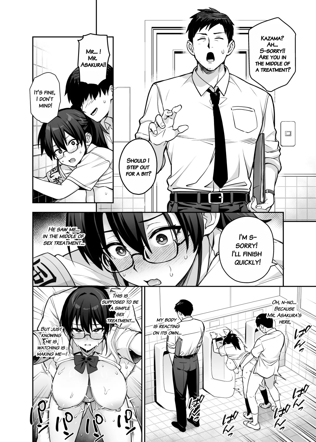 [TRY&Hougen Futari Shakai (TRY Hougen)] Atarashii Fuuki Iinchou wa Kyonyuu Sugiru Ken 3 [English] - Page 18