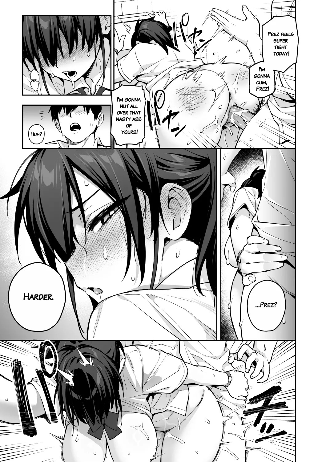 [TRY&Hougen Futari Shakai (TRY Hougen)] Atarashii Fuuki Iinchou wa Kyonyuu Sugiru Ken 3 [English] - Page 21
