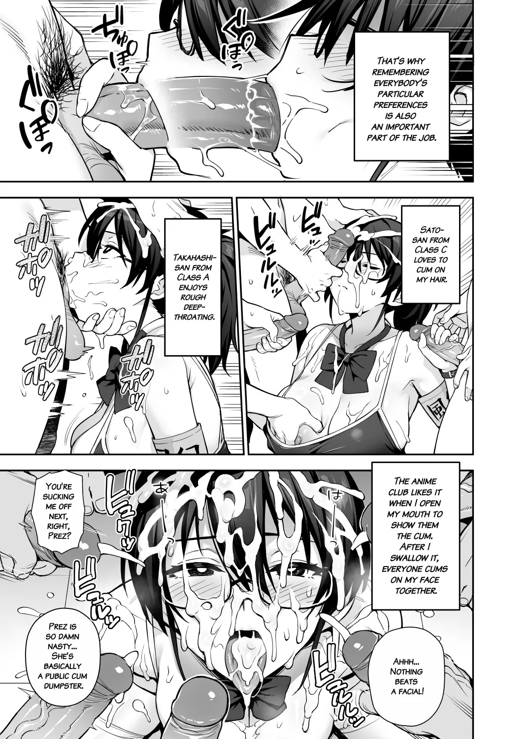 [TRY&Hougen Futari Shakai (TRY Hougen)] Atarashii Fuuki Iinchou wa Kyonyuu Sugiru Ken 3 [English] - Page 9