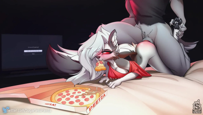 [Sugarlesspaints] Pizza Pizza Loona! (Helluva Boss)