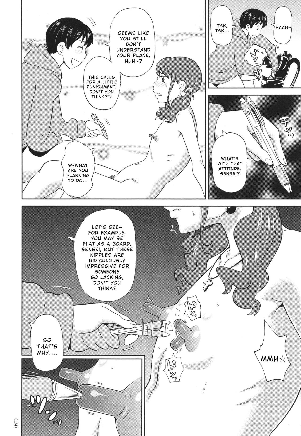 [John K. Pe-ta] Momobukuro Sensei no Miracle Chibukuro (Monzetsu Freestyle) [English] [Wrecking Army] - Page 14