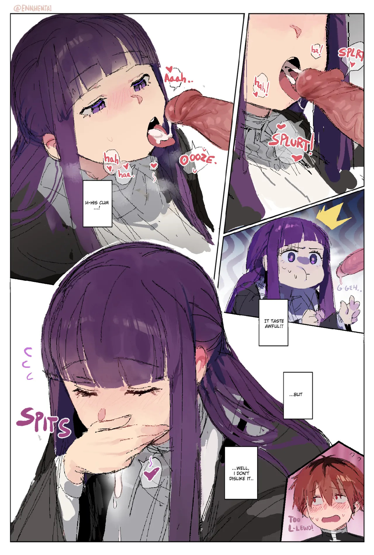 [Enn Hentai, Fake Enn] Fern X Stark 2 - Page 12