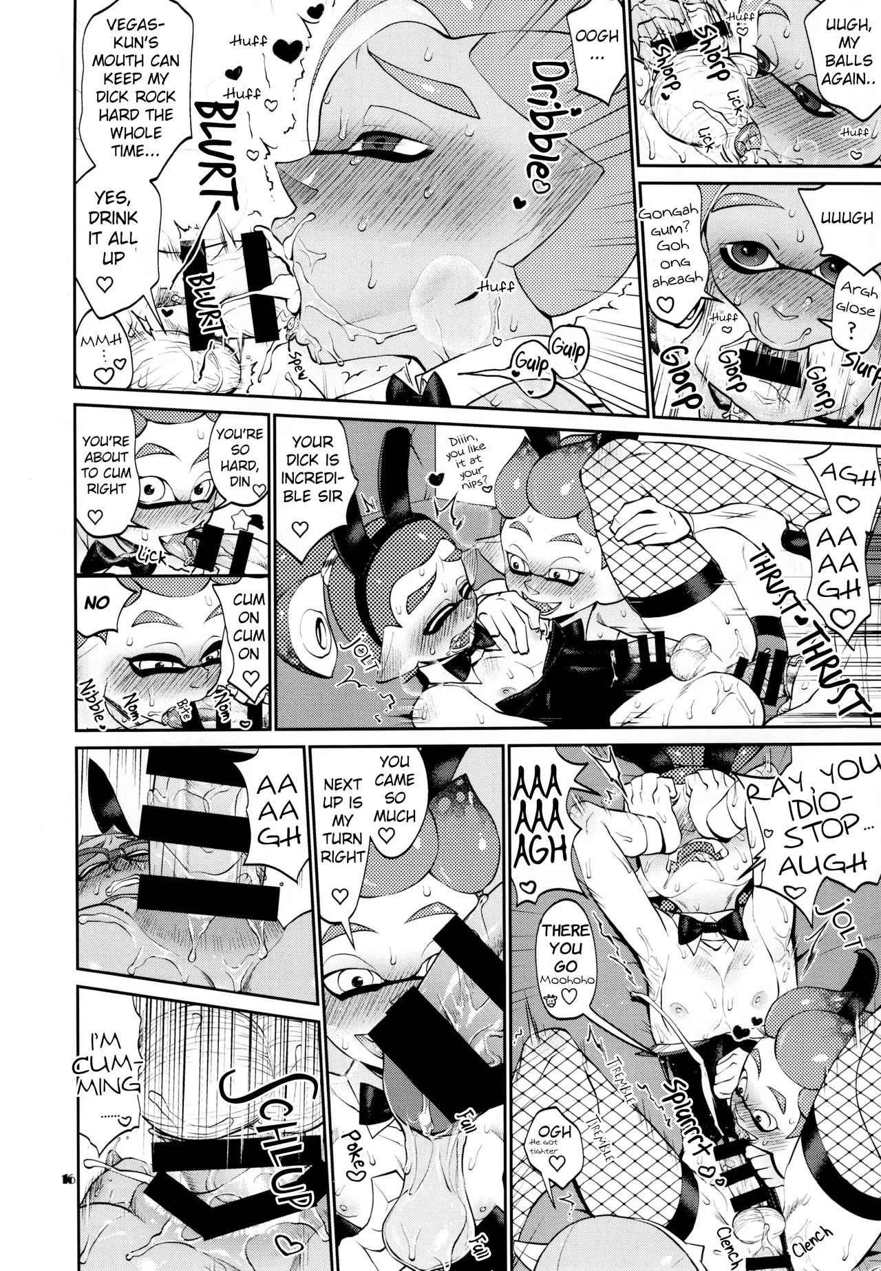(ALL STAR 9) [Konmayo Mura (Souzai Pan)] Bunny Squid's Dirty Shop (Splatoon) [English] - Page 15