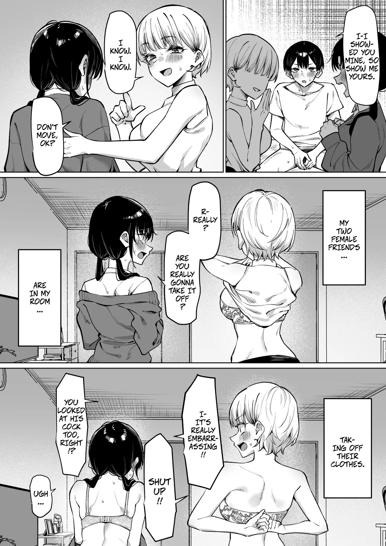 [MM] A Story About Kissing 2 Female Friends part 2 -- Onna Tomodachi Futari to Perochuu suru Hanashi - Page 11