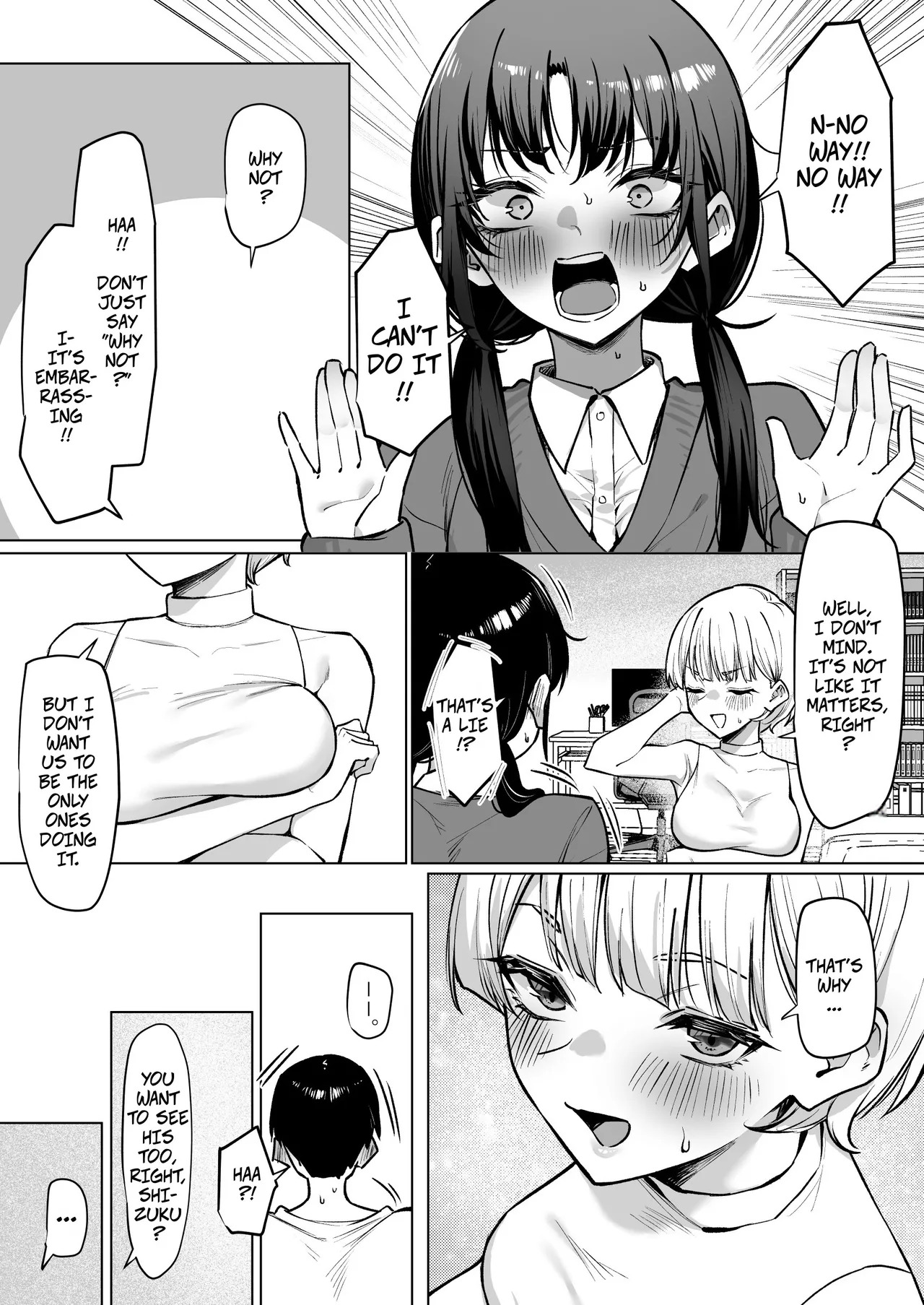 [MM] A Story About Kissing 2 Female Friends part 2 -- Onna Tomodachi Futari to Perochuu suru Hanashi - Page 9